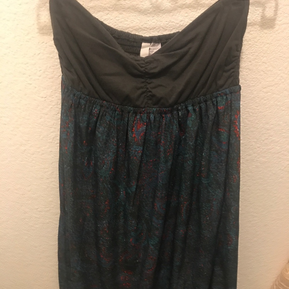 Strapless Summer Dress